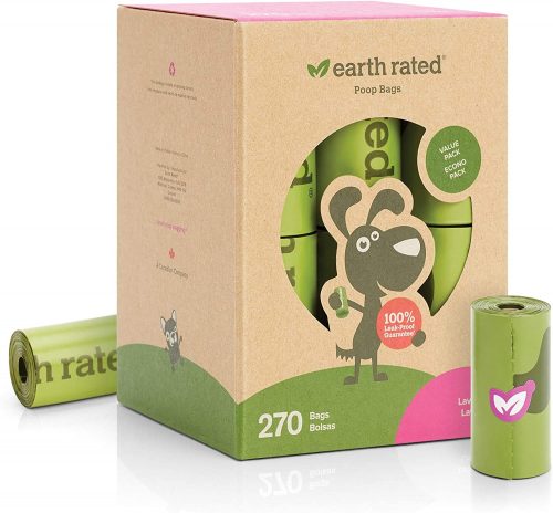 Earth rated dog poop bags